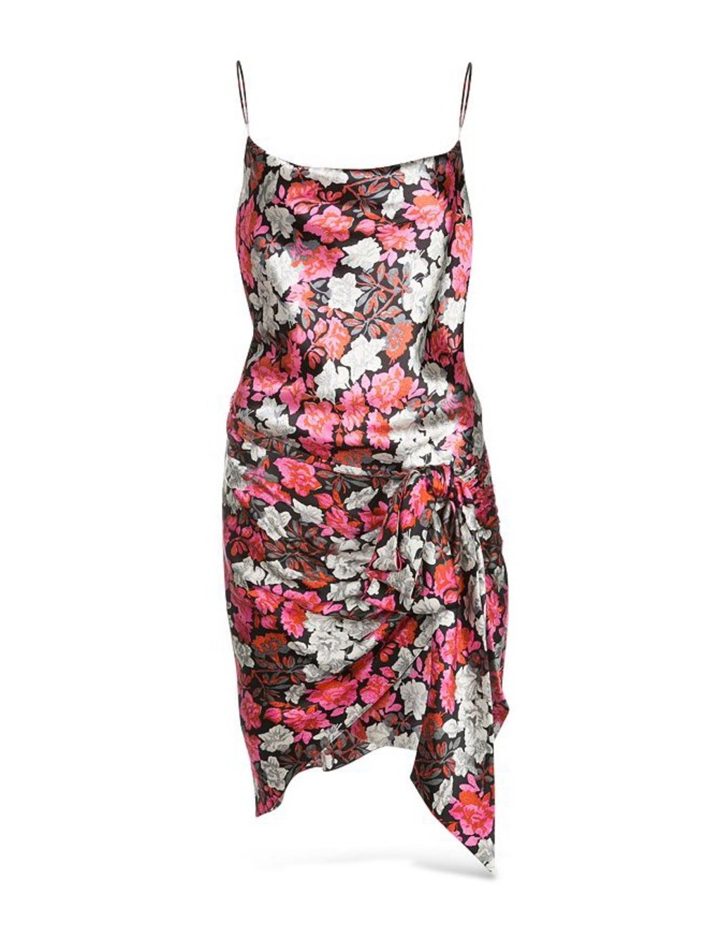 $495 Cinq À Sept Whitney Dress in Black & Multi